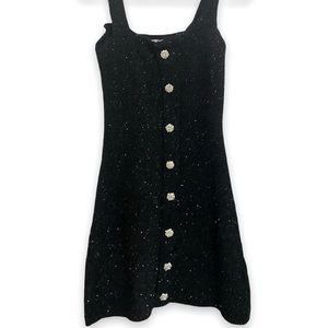 Zara Diamond Button Dress